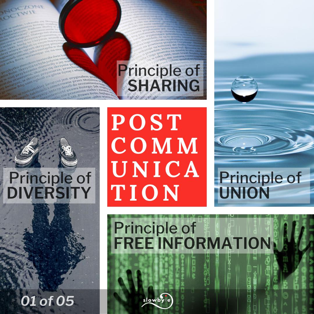 Slowbyte's tweet image. But we see it in another way, so we put our thoughts together to have a new approach, a more constructive and harmonious interaction among  people in many fields, including Social Media.
#slowbyte  #postcommunication  
#globalization
#crowdsourcing
#cultureissharing