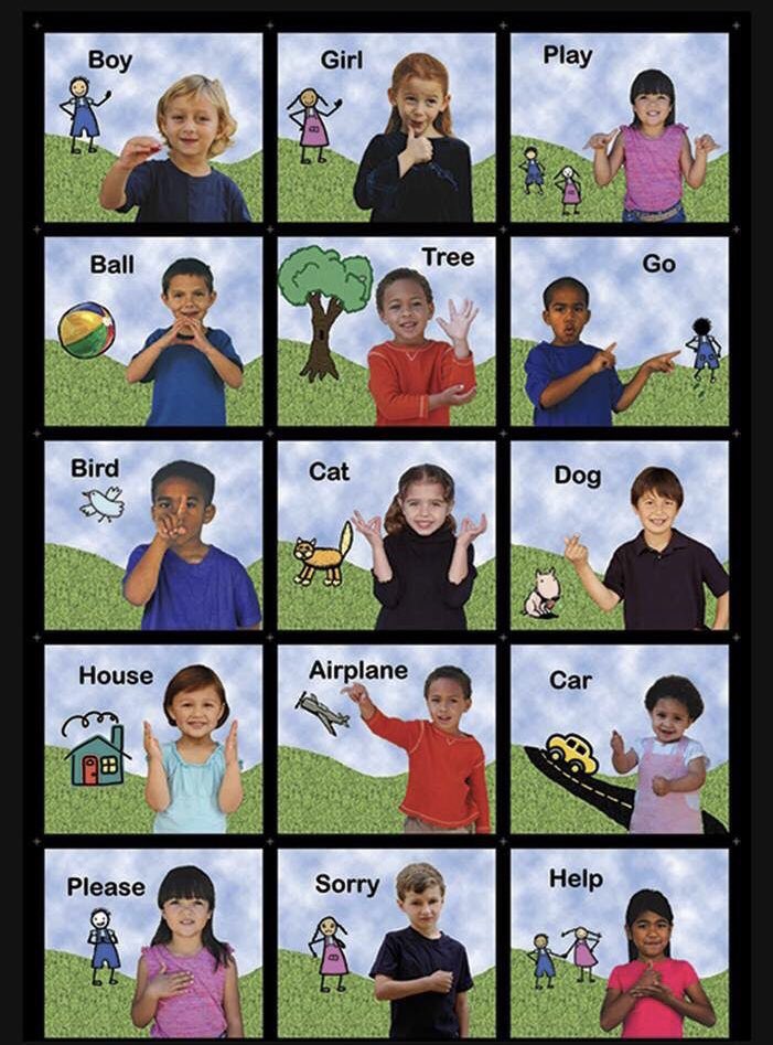 Teachild_ZU's tweet photo. Children who are exposed to a sign language from birth will acquire it, just as hearing children acquire their native spoken language.
.

#Sign_language 
#For_stronger_communication https://t.co/vVYrXQ3bQY