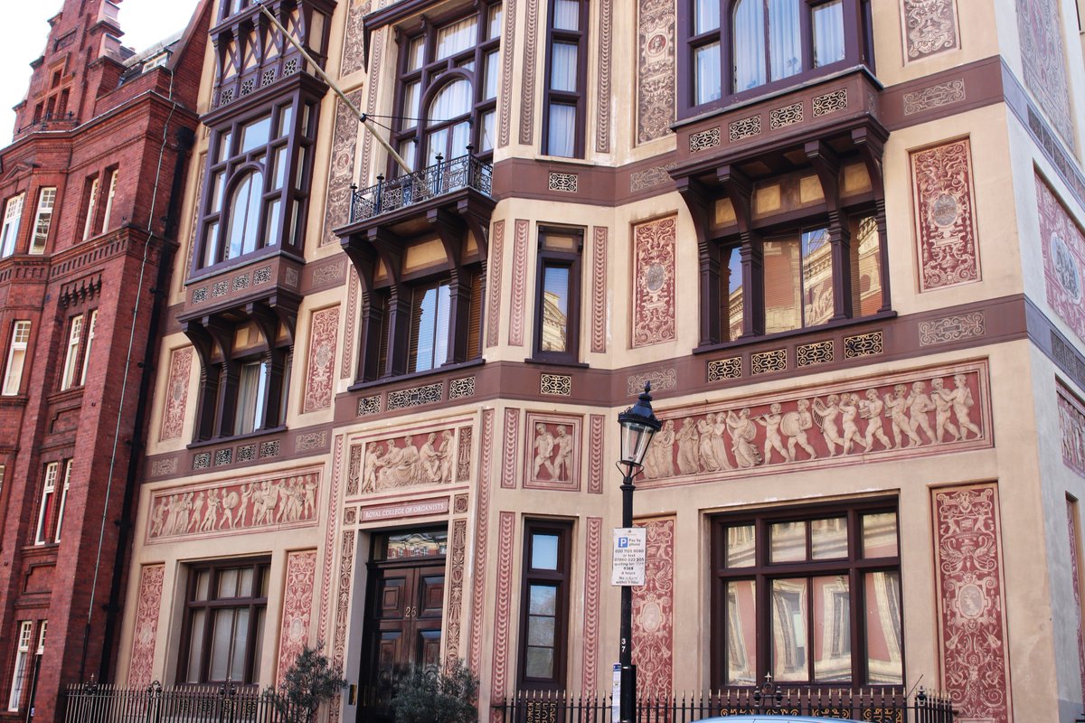 Happy Birthday to us - the Royal College of Music was officially opened #onthisday by the Prince of Wales in 1883! 🎂 This was our original building, now the Royal College of Organists.