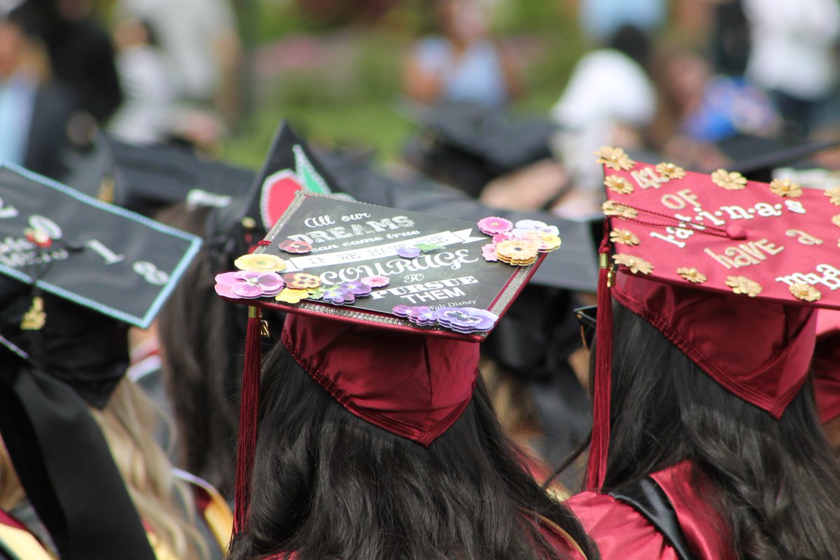 STAC_edu's tweet photo. Who is decorating their cap and gearing up for Commencement on Friday? Fantastic job to all of our students and faculty during finals week as well.
#STAC #CountdownToGraduation #Commencement #Classof2019 #CapDecorating https://t.co/GZQtcfgw6C