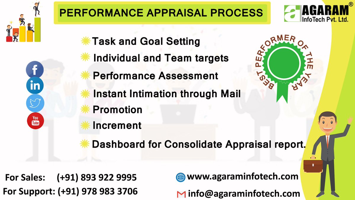 AgaramInfoTech's tweet image. The performance appraisal process implies performance review, career or development discussion, employee appraisal or performance evaluation.
 Career development is discussed and determined.

#AgaramInfoTech #PerformanceAppraisalProcess #AgES #hrmanagement