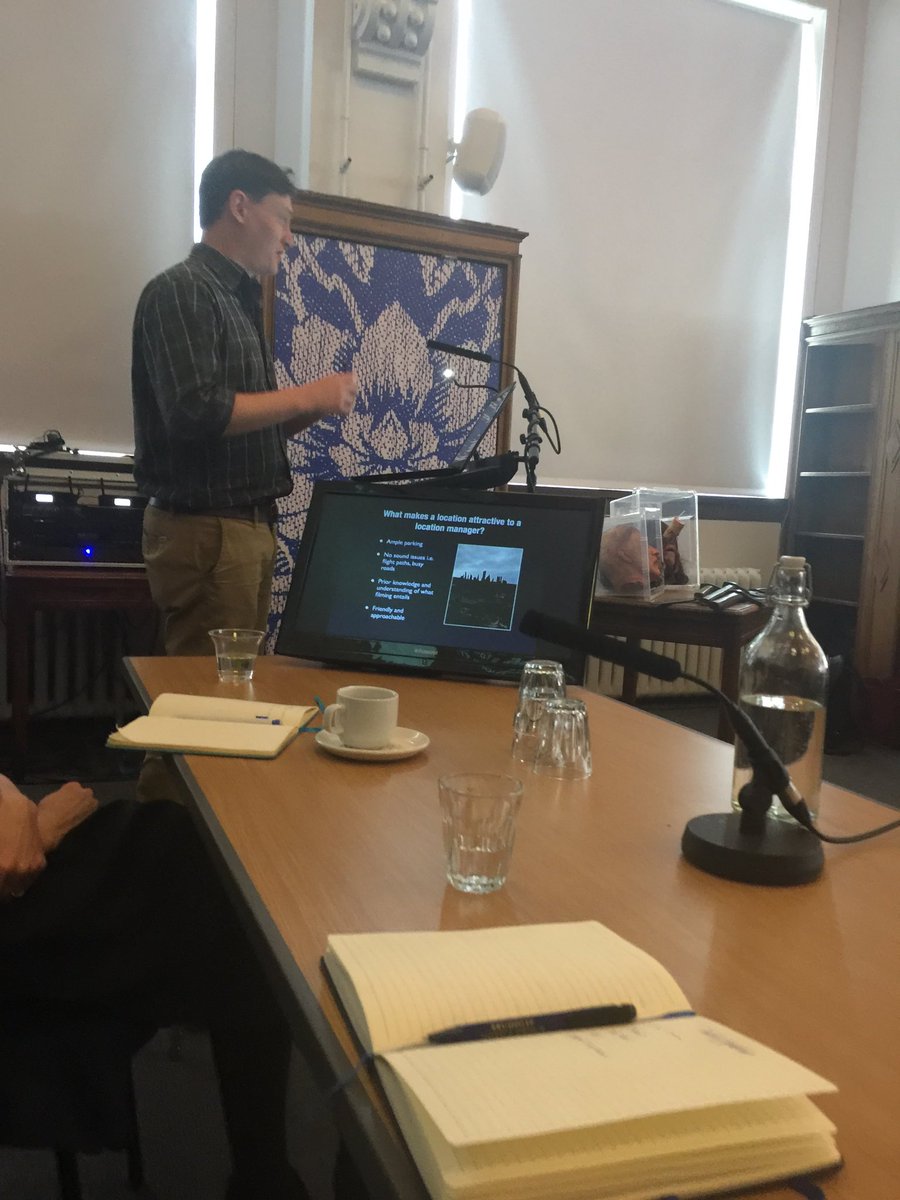 TayScreen's tweet photo. Really interesting talk by Tim Maskell of #scottishlocationservices for #screenready today in Dunfermline. https://t.co/XQzcNT3K4J