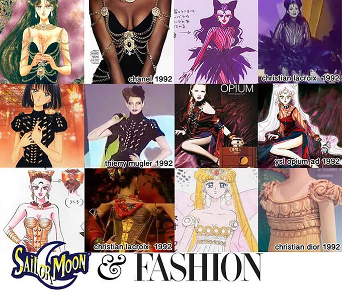 せつなさんのドレス、元々がシャネルなんですよ

SailorMoon&amp;fashion
 #MetGala
 #SailorMoon 