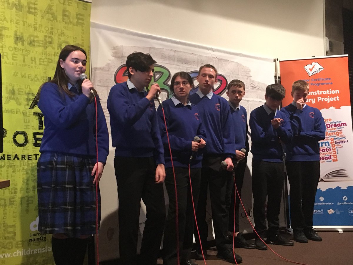 jcsplibraries's tweet image. Wonderful morning of #Poetry and #rap at our #WRaPParound showcase in @trinitycollege today #WeAreThePoets