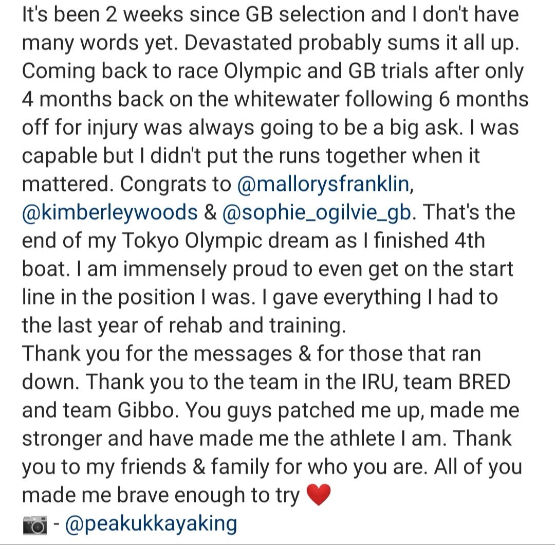 eilidhgibson4's tweet photo. Sometimes you give it absolutely everything and it doesn't work out. Thank you everyone who has supported me, you all made me brave enough to try ❤️ https://t.co/NteXarjWHH