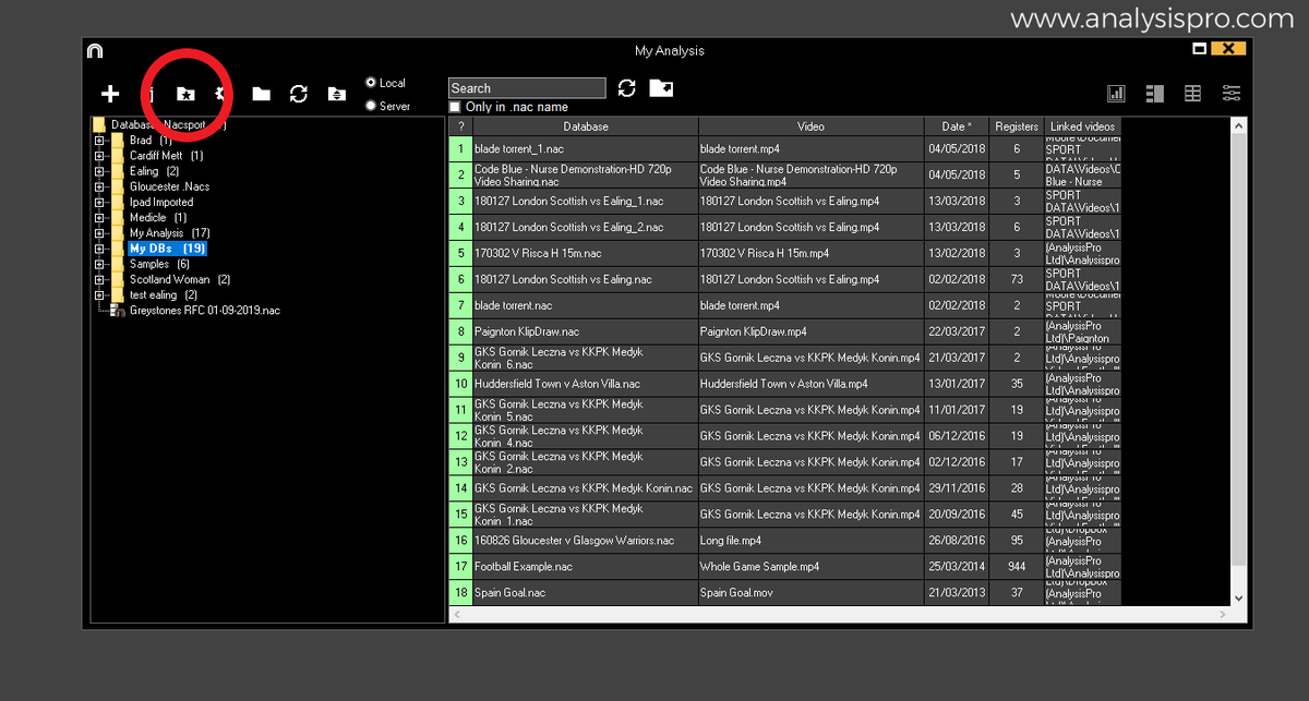 DanSupportAP's tweet photo. Learn the correct way to store and organise your data in @Nacsport with this handy Knowledge Base article https://t.co/EBIdklegDH #DansTips #support https://t.co/JsThs8CvcB