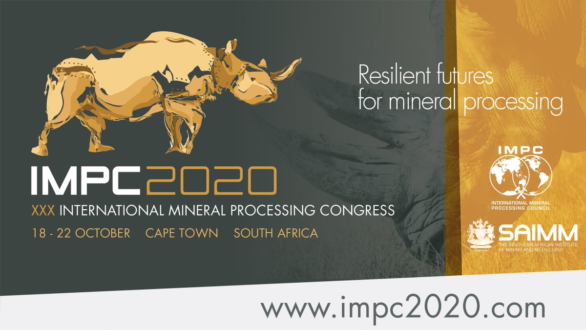 impc2020's tweet photo. Call for Papers:
Authors are invited to submit abstracts in the general area of mineral and metallurgical processing. 

Abstract Submission Deadline 30 September 2019
Visit the IMPC website - https://t.co/ZbNYkeLpjO for more details https://t.co/uzR737yaye