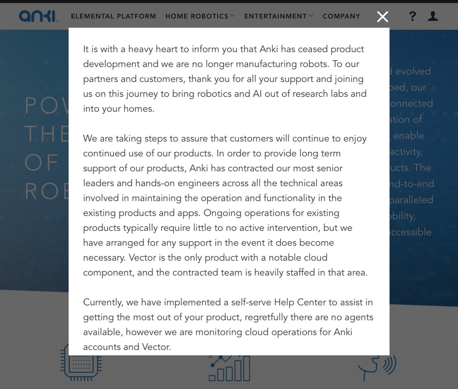 anki stopped making robots