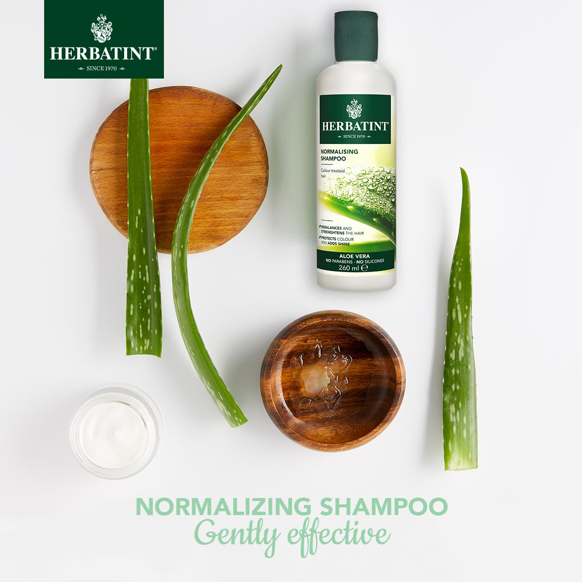 Is it possible to cleanse your hair gently? 🌸 Absolutely, with our <a href="/HerbatintUK/">HerbatintUK</a> Normalising Shampoo! 🌿 Enriched with aloe vera, known for its healing and anti-inflammatory properties 👩 and without silicones or parabens. Try and see it! 😉👉tinyurl.com/HerbatintShamp…