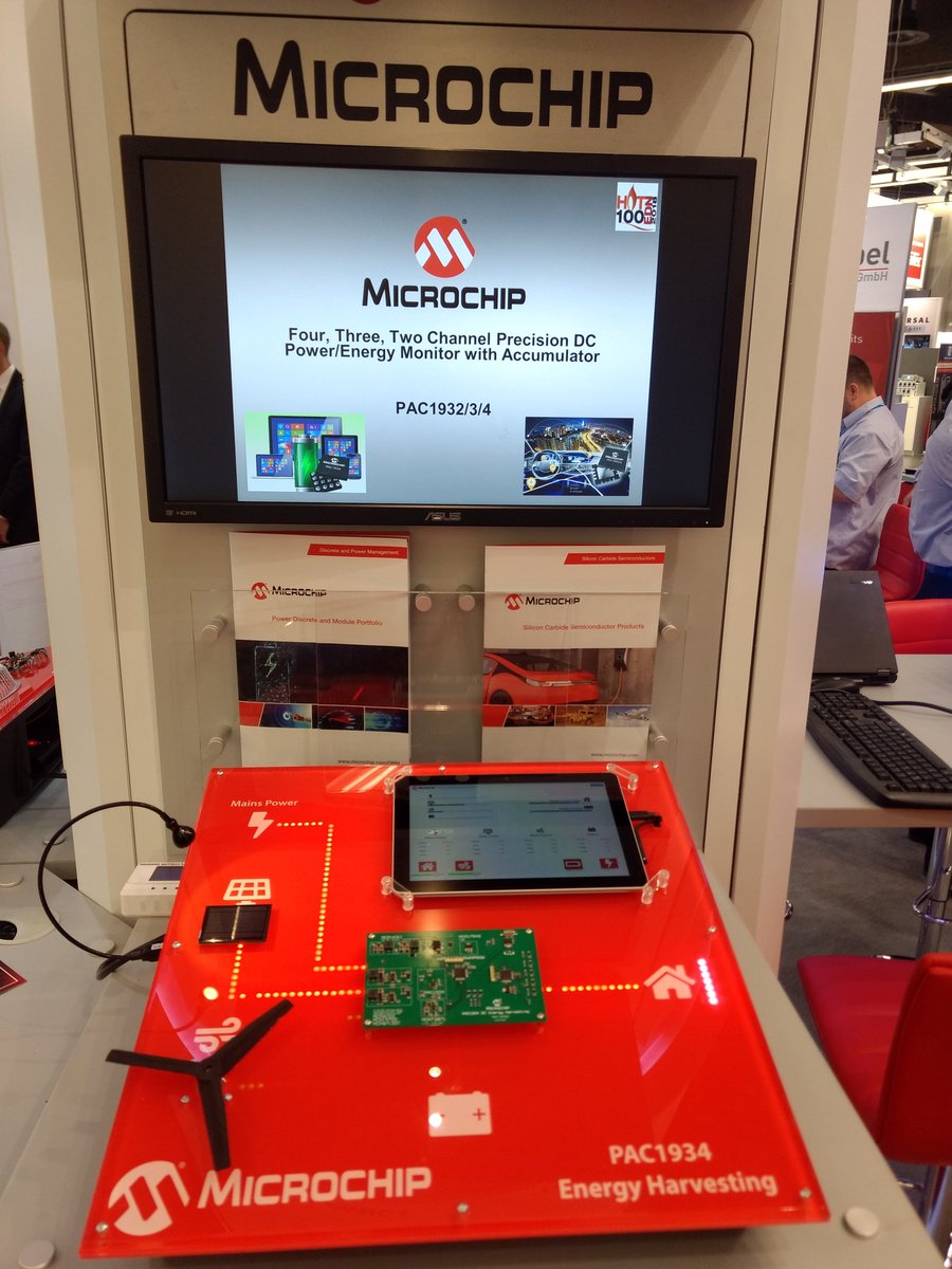 embedded_comp's tweet photo. An interesting energy-harvesting demo using the Microchip PAC1934.
#pcimeurope #pcim2019 #microchip #energyharvesting https://t.co/ZnGGQ2eaBF