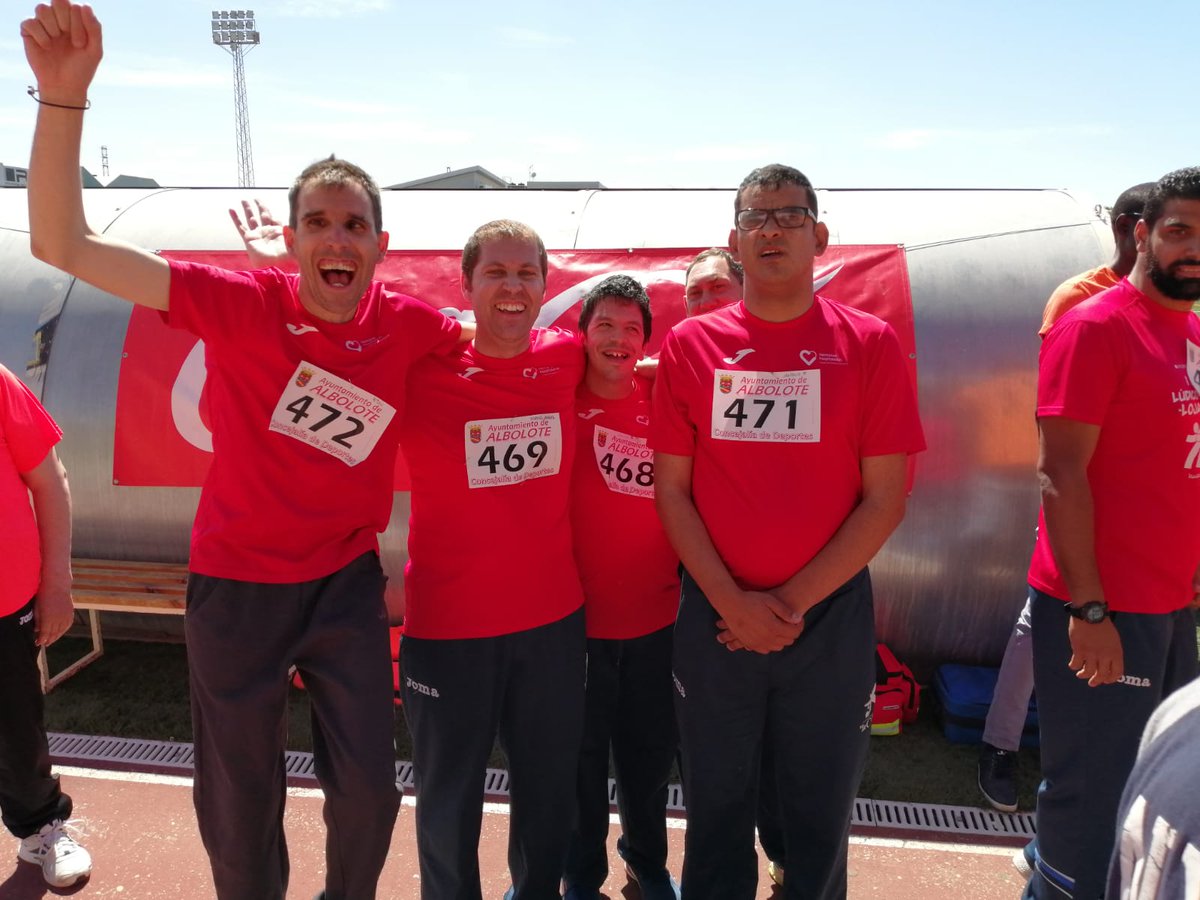 HospitalariasGr's tweet photo. Cuando el #deporte brinda la oportunidad de intercambiar experiencias entre los diferentes centros, mostrando el afán común de #superación Estamos en la celebración de la XXI edición de las jornadas deportivas #DISCAP-ALBOLOTE #DiversidadFuncional #DiscapacidadIntelectual https://t.co/6rV8B0HMLf