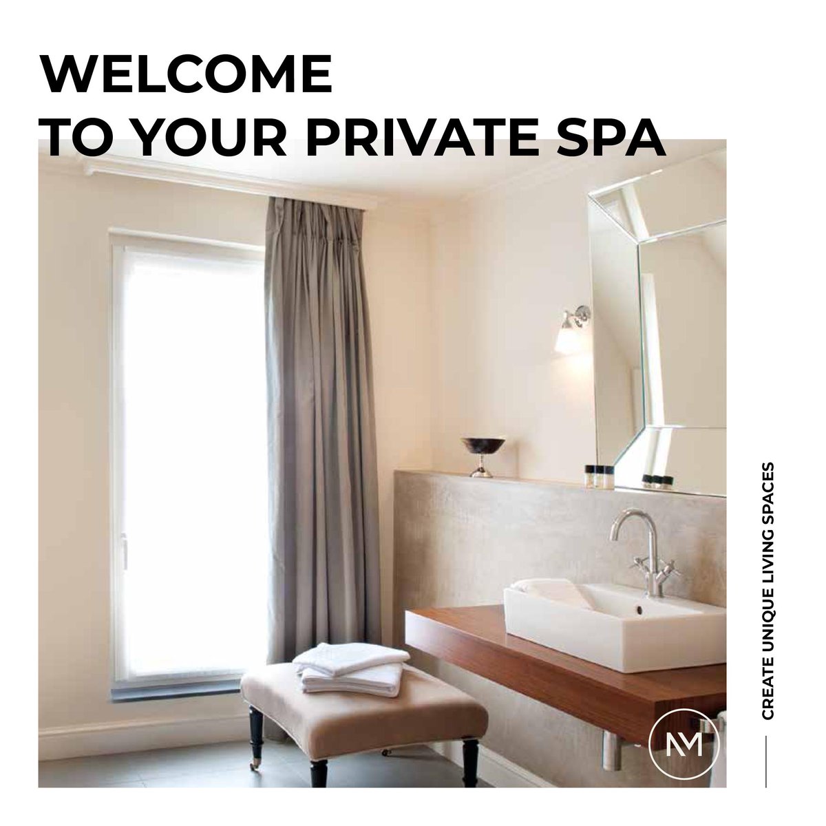 NMC_Group's tweet photo. WELCOME TO YOUR PRIVATE SPA
After a long day, the best is to relax in a nice bathroom and to dedicate some time to your well-being. And where to relax better than in a beautifully decorated bathroom? Find more inspiration here: https://t.co/TTqUFbMwXt #uniquelivingspaces https://t.co/xojpejbPXl