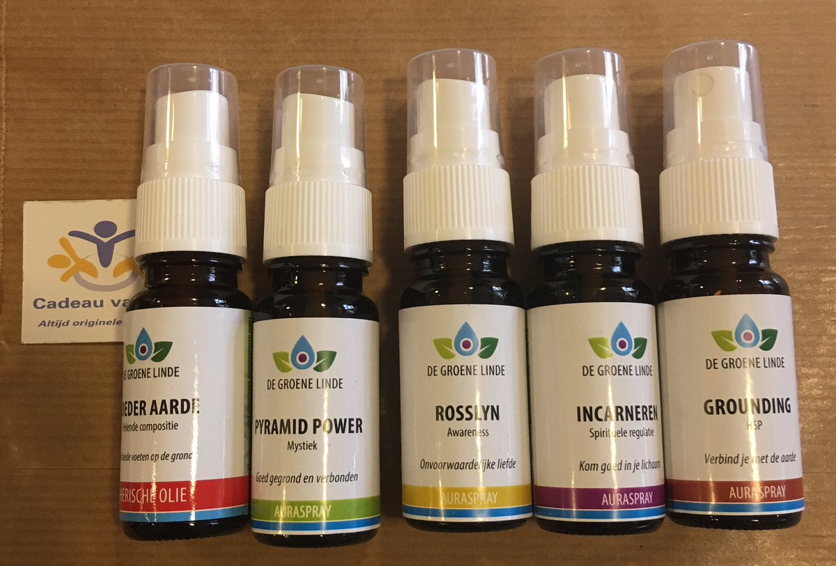 Auraspray testsets van de Groene Linde nu verkrijgbaar in onze winkel #Apeldoorn #Auraspray #moederdag cadeauvariant.nl/search/Testset/