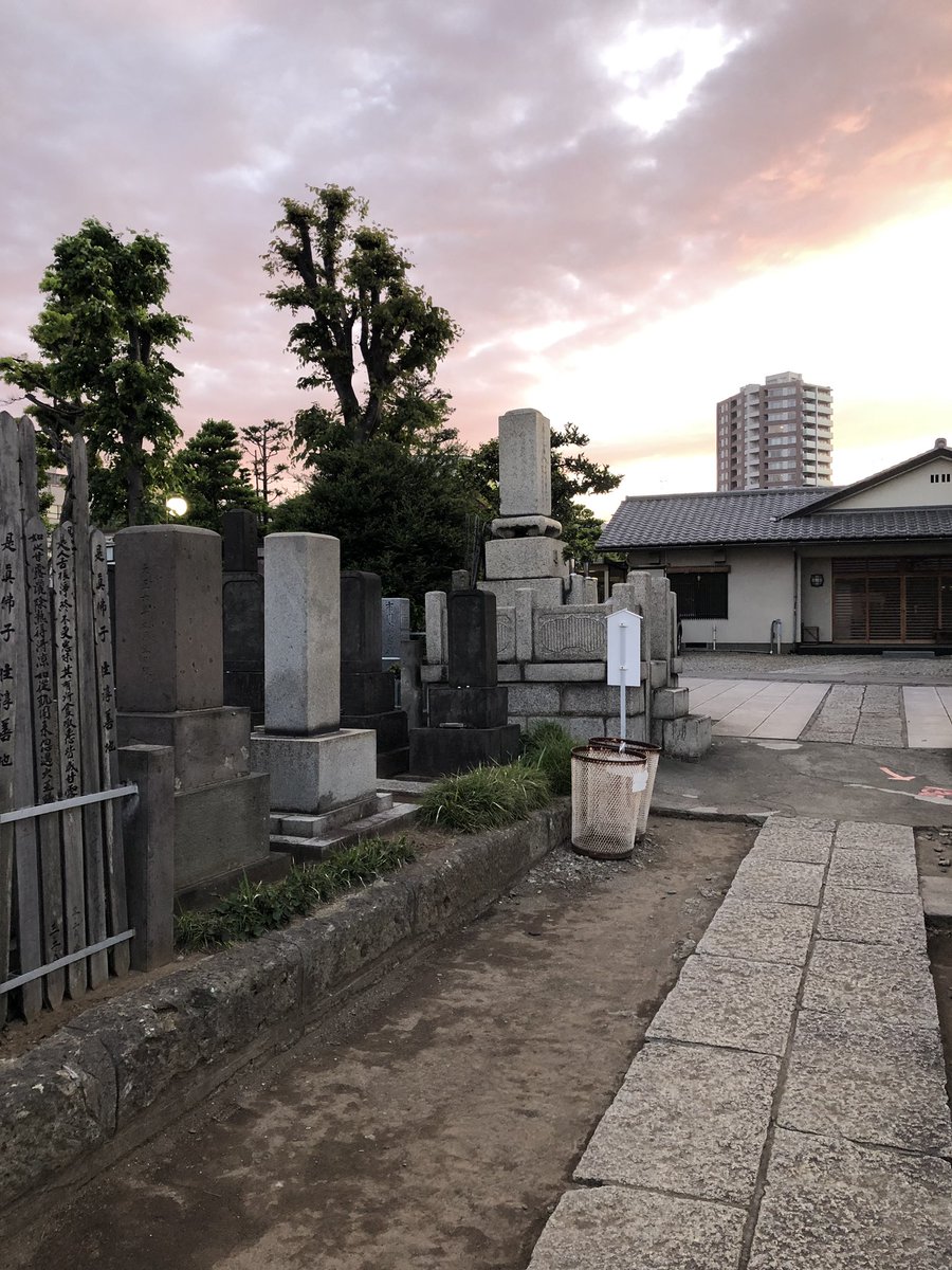 5.7日暮れ
巣鴨本妙寺 