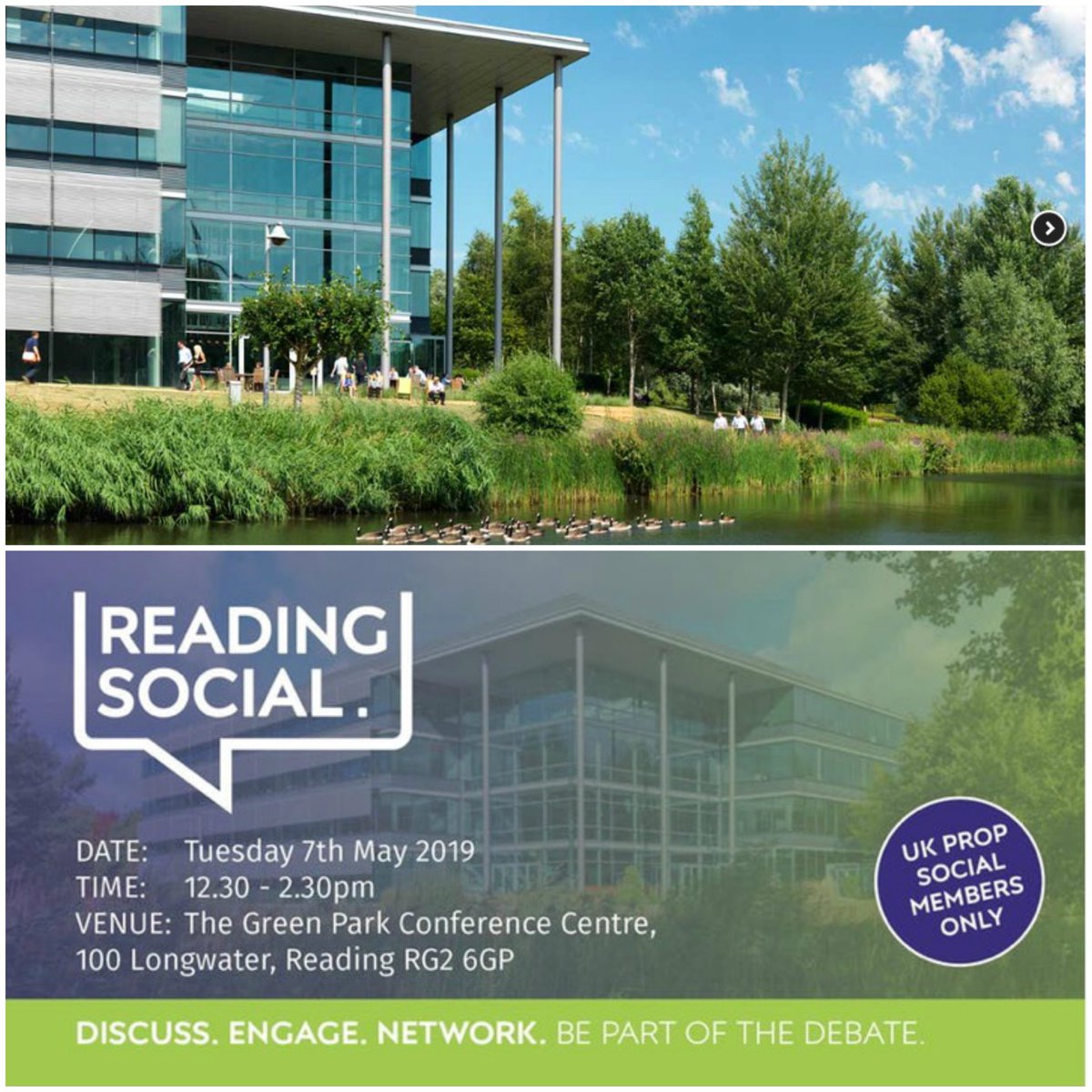 UKPFTheForum's tweet photo. Looking forward to welcoming you in 1 hours time!
@UKPForums with speakers Tim Smith @TVBLEP and Nigel Horton Baker @livingreading#UKPropSocial #readingsocial https://t.co/2VxxwxKkqL