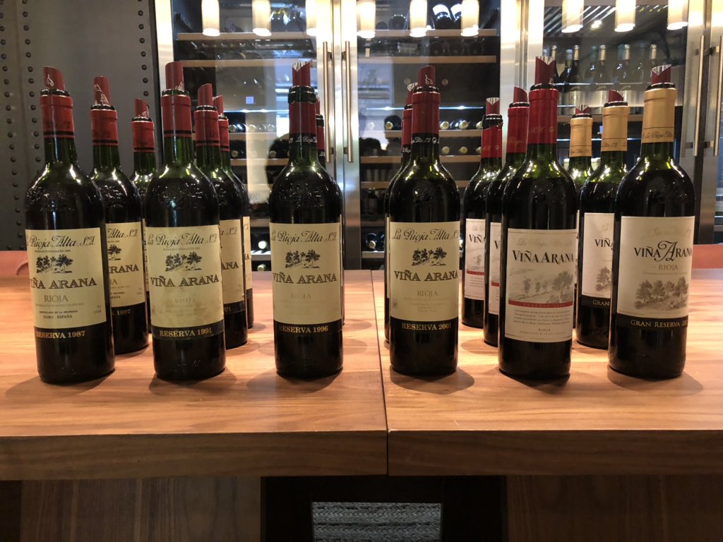 esJamonIberico's tweet photo. Top noticias esJamónIbérico: @jlucontreras: 'Presentación del nuevo Viña Arana Gran Reserva 2012 de @LaRiojaAltaSA en Madrid. Cata vertical de Viña Arana de las añadas 1987, 1991, 1996, 2001, 2005 y 2012 @Julenol #GRatt… https://t.co/U1Uw6Th5HN, see more https://t.co/7VGa1JQaPS