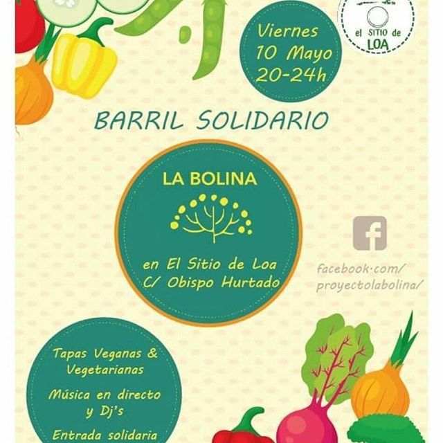 Esta viernes - Baril por La Bolina en Granada. Mas info en nuestra Facebook bit.ly/2DUnXDT