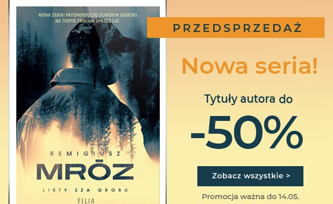 TanieCzytaniePL's tweet photo. ❗️PRZEDSPRZEDAŻ❗️
Remigiusz Mróz @remigiuszmroz @Wyd_FILIA - nowa seria💙
➡️Link do promocji: https://t.co/nBUVqsFGt1
Czas trwania promocji: do 14 maja 2019
Foto: Virtualo
#virtualo
#remigiuszmroz
#remigiuszmroznowaseria
#wydawnictwofilia https://t.co/DbWUkZHshd