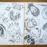 羨ましすぎる・・・最近ジャンプ漫画にハマり始めた長男くんへの寄せ書きが豪華すぎてすごい!