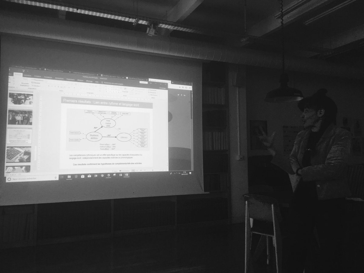 Retour en 📸 #DesignenSéminaire <a href="/Ensci_Paris/">ENSCI_LesAteliers</a> 
Le #design  comme “liant pédagogique” du #numérique pour la petite enfance valorise des notions🔑 : synesthésie, multimodalité, interface tangible, jeu, incarnation, interdisciplinarité...
Merci à tous les participants!
À suivre..