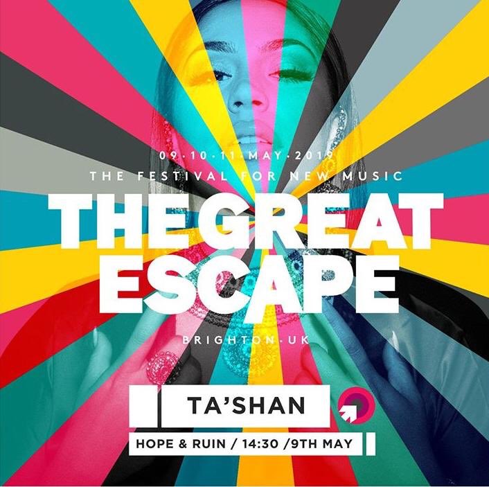 Guys! It’s my first time at <a href="/thegreatescape/">The Great Escape</a> 🙌🏽 Big Up @BIMMLondon for putting me on!🌺🌶 #BombayMami #Bimm