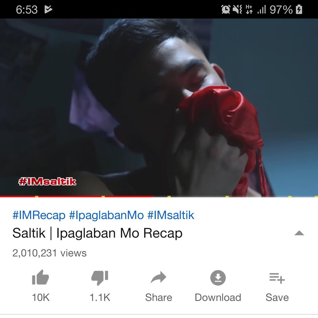_thebjshow's tweet photo. OVER 2 MILLION VIEWS! First time ever sa Ipaglaban Mo since the relaunch. Best gift sa upcoming 5th anniversary namin. Grabe ka, Saltik! @barbieeimperial @tonythesharky @SuperElmo https://t.co/7AYhnj7Lpn