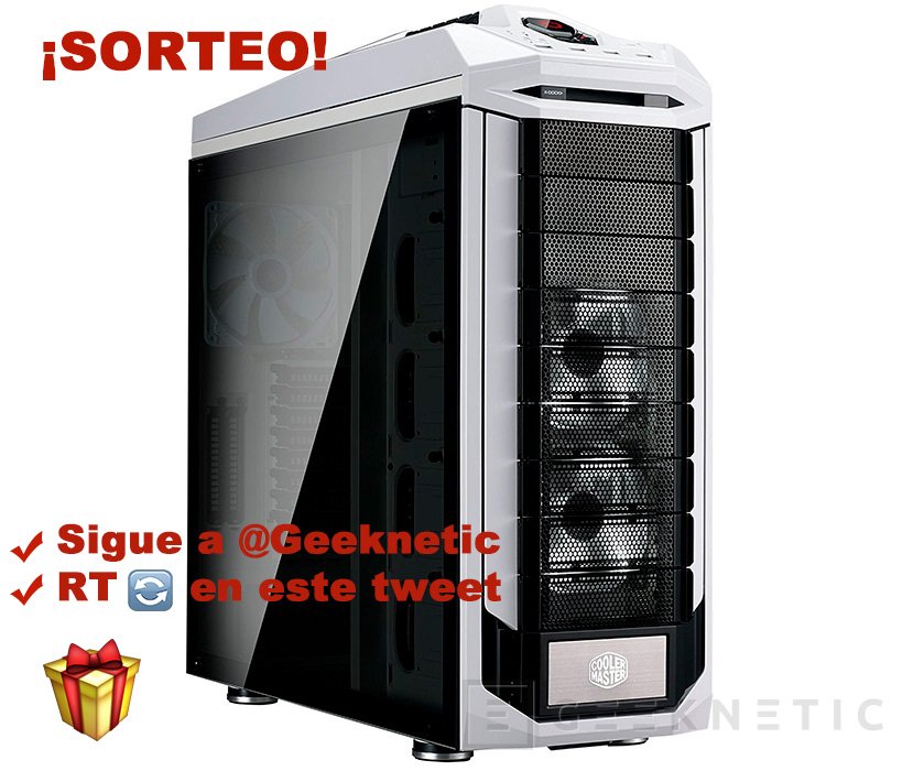 ⚡️#SORTEO 🚨

Regalamos una espectacular y espaciosa caja con cristal templado #CoolerMaster #StrykerSE.

Es muy fácil participar, sólo tienes que:
☑️Seguir a <a href="/Geeknetic/">Geeknetic</a> 
☑️RT 🔃este tweet 

El sorteo finaliza el lunes día 13 a las 20 horas.
¡Mucha suerte!🍀
<a href="/CoolerMasterEs/">Cooler Master España</a>