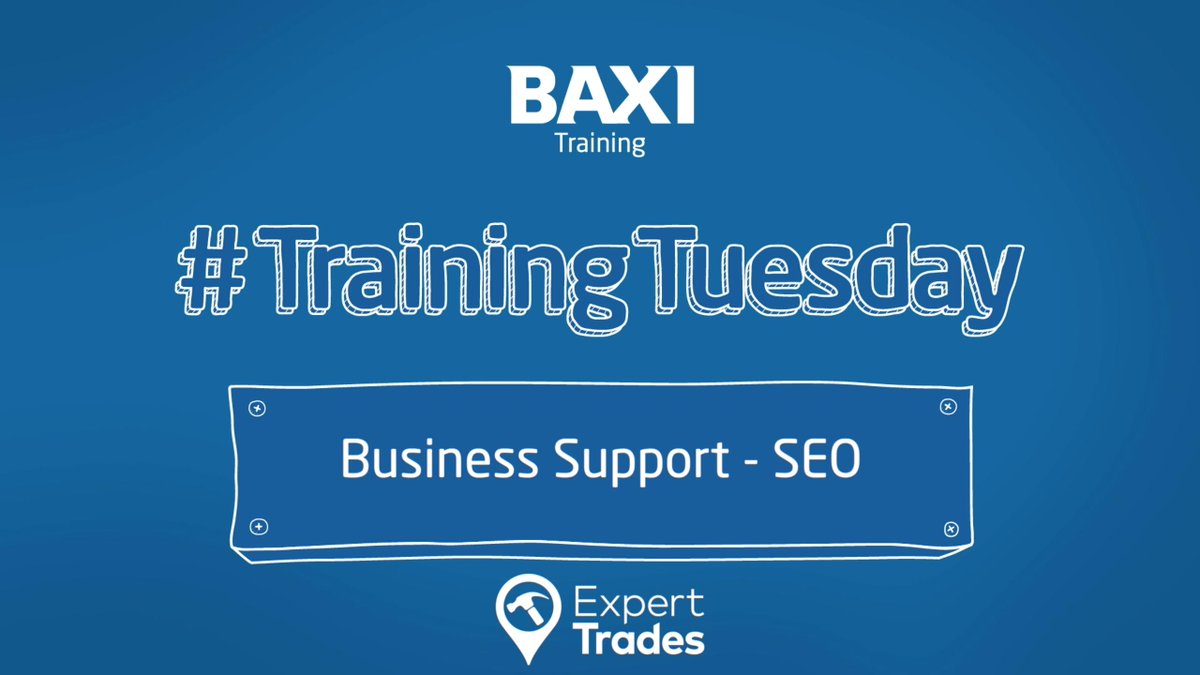 baxiboilers's tweet photo. Welcome to today's #TrainingTuesday business support video covering Search Engine Optimisation #SEO.

Adam of @ExpertTradesmen explains why it's not as complicated as it sounds and it's importance to the success of your business.
https://t.co/njzY2POKKF https://t.co/Lv3ec4OLPK