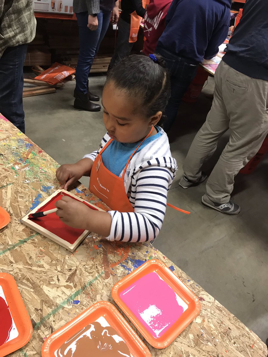 chieflearner06's tweet photo. Thank you to our community pillars @HomeDepot @thd2771 for investing in our young builders! Every first Saturday for the last 20 years! Penny and Nicole were amazing! https://t.co/O13QxK7p27
