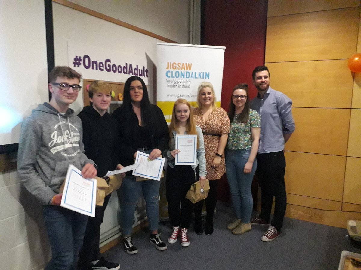 Amazing night last Thursday for our wonderful peer educators graduation of 2019 thank you to all the schools that participated <a href="/stkevinscc/">St. Kevin's DUBLIN22</a> <a href="/colchilliain/">Coláiste Chilliain</a> <a href="/JigClondalkin/">Jigsaw Clondalkin</a> <a href="/JigsawYMH/">JigsawYMH</a> <a href="/JigsawTallaght/">JigsawTallaght</a>