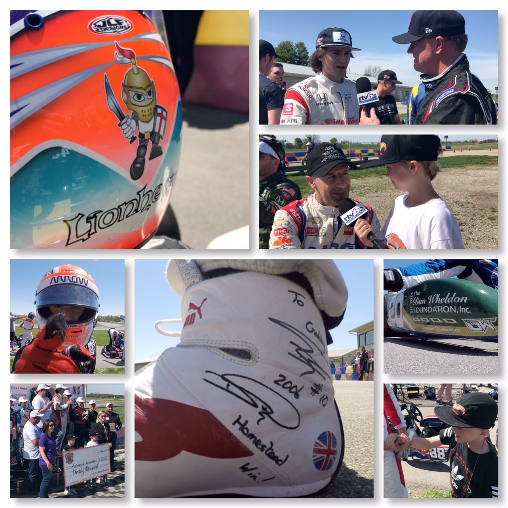 DaveFurst's tweet photo. The Dan Wheldon Memorial ProAm Karting Challenge made a triumphant return to @NewCastleMP in what turned out to be a brilliant, sun splashed way to ring in the month of May. #Indy500 

@rtv6 Monday SportsXtra Spotlight:
[WATCH] https://t.co/JUL4AiNGFC https://t.co/fQ6XWOSnle