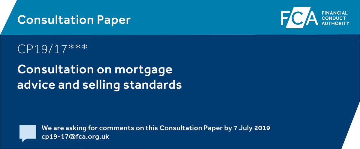 TheFCA's tweet photo. We are consulting on changes to our #mortgage advice and selling standards, which aim to give consumers more choice of how to buy a mortgage and firms more flexibility when selling them. #fcaconsults https://t.co/PoGQmy0UQw https://t.co/7ExstHnr6W