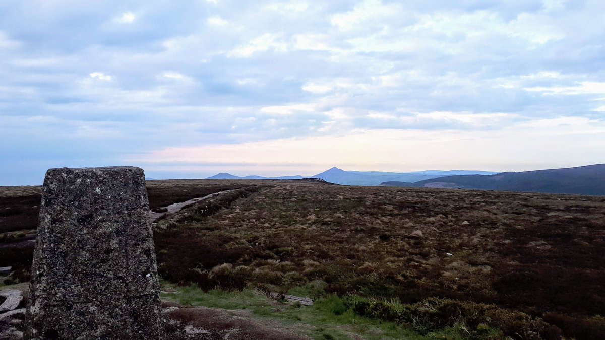 Gail_Nicolson's tweet photo. 6am run up to Fairy Castle - best way to start the week after a bank holiday weekend #dublinmountains #seethesea #wakeuprun https://t.co/1X5YsSQvi4