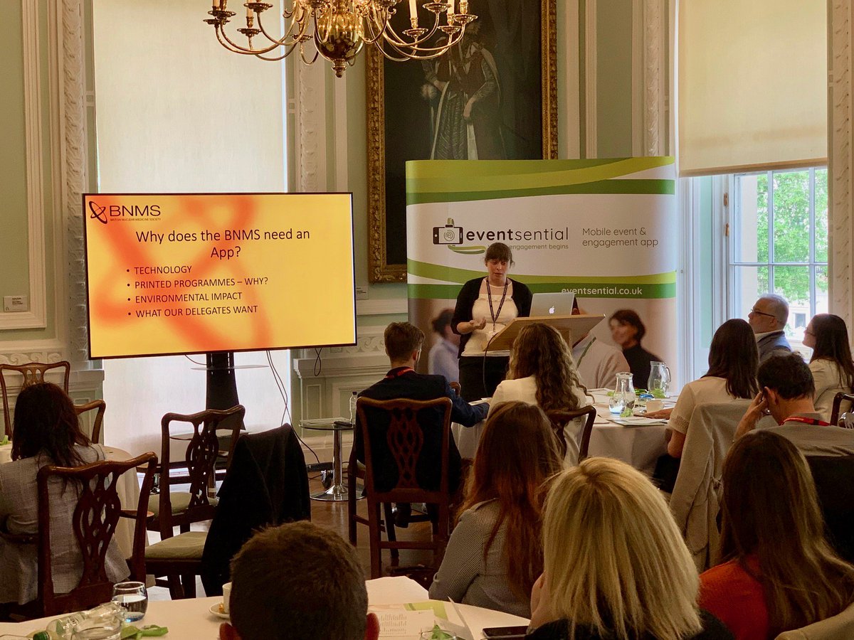 ResultsDirect's tweet photo. @MemberWise Select Seminar: Caroline sharing her @BNMSnews mobile app success story. (Thank you!) "Using the #eventsential app at BNMS Spring 2019 brought our event into the 21st century." #whereengagementbegins https://t.co/1eJRbVDuki