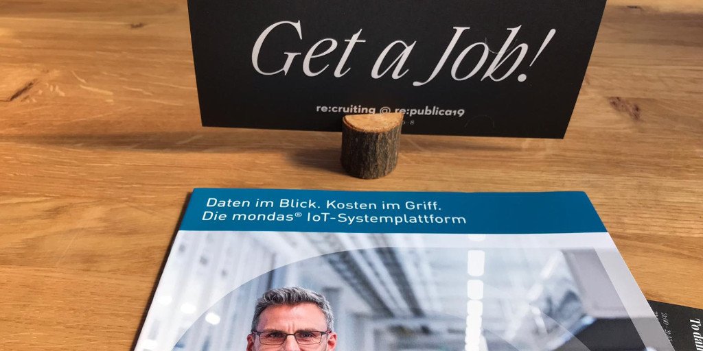 👉 News von der re:publica in Berlin!

Mondas ist hier vom 06. bis 08. Mai in der recruiting area! Wir freuen uns auf Sie 👍

#rp19 #Berlin <a href="/re_publica/">re:publica</a> #stationberlin #digitalisierung #industrie40 #IoT <a href="/BWjetzt/">Nicht mehr @bwjetzt</a> #start-up #bigdata #IndustrialIntelligence #innovation

Bild: mondas