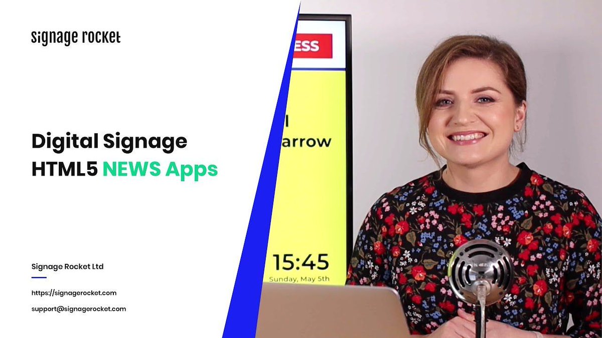 Signage Rocket (@signagerocket) on Twitter photo How to easily display #digitalsignage content that also looks good youtu.be/JZeaV1uycfw . Featured #SoC display in the video: #Samsung QB43N running on SSSP6 (Tizen 4.0) - All-In-One - no media player required!
 #avtweeps #smartoffice #sssp #smartoffice #DigitalTransformation How to easily display #digitalsignage content that also looks good youtu.be/JZeaV1uycfw . Featured #SoC display in the video: #Samsung QB43N running on SSSP6 (Tizen 4.0) - All-In-One - no media player required!
 #avtweeps #smartoffice #sssp #smartoffice #DigitalTransformation