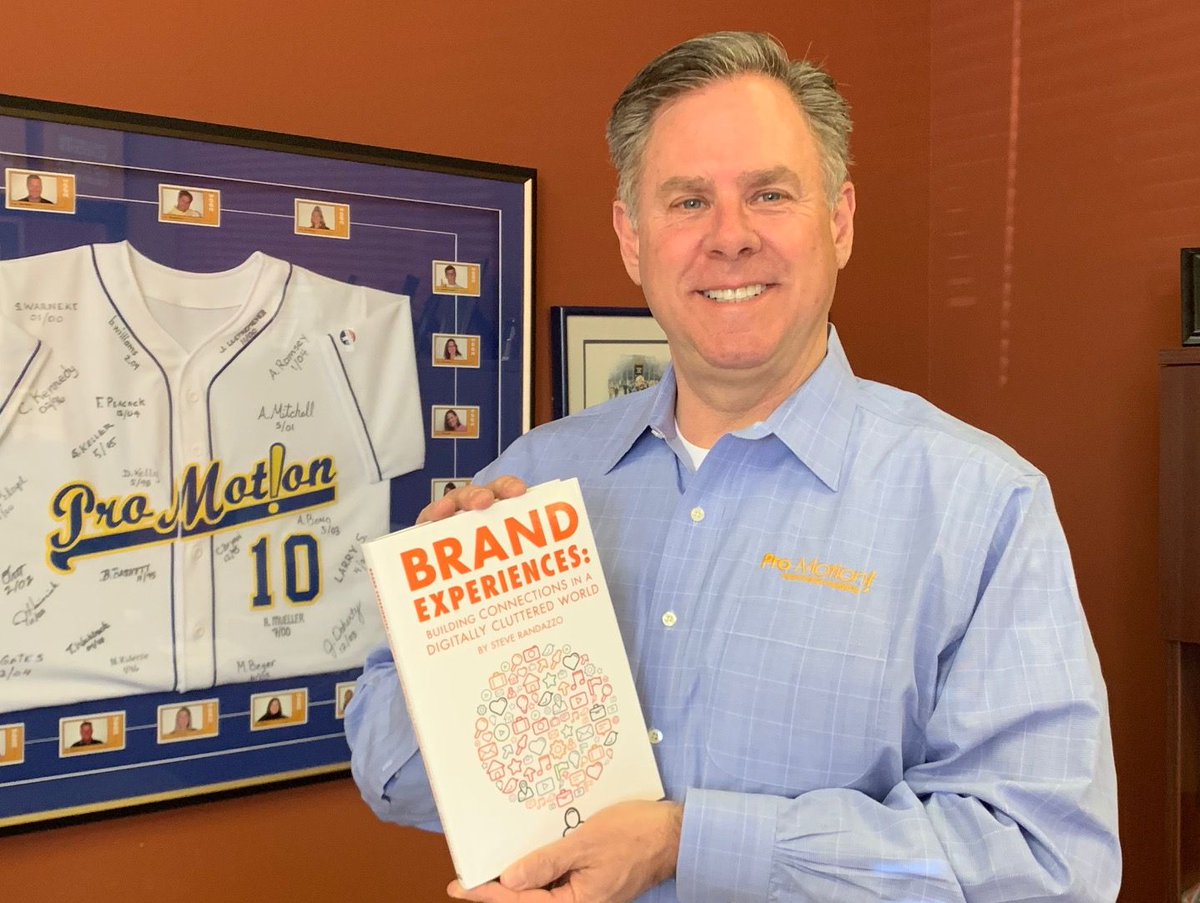 BBBSEMO's tweet photo. One of our -big- supporters has a new book coming out! Steve Randazzo with Pro Motion, Inc. has written Brand Experiences: Building Connections in a Digitally Cluttered World. With every book sold, $1 will be donated to #BBBSEMO! Check it out May 14:
https://t.co/1dvzHRrlml https://t.co/QaICSG6xEs