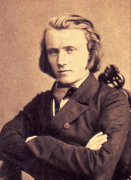 Johannes Brahms, born this day, the 7th of May, 1833. Göttliche klänge, echo an die engel!