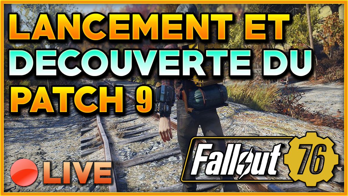 Allez, hâte d découvrir cette MaJ en LIVE !!!!! <a href="/falloutfr/">Fallout France</a> <a href="/Bethesda_fr/">Bethesda France</a> <a href="/GamePlayVesoul/">GamePub</a> <a href="/Notoria_TESL/">Notoria</a> <a href="/cwol_glassjaw/">⛩ Glassjaw, l'Anecdotier🙏🇫🇷</a>  ;)