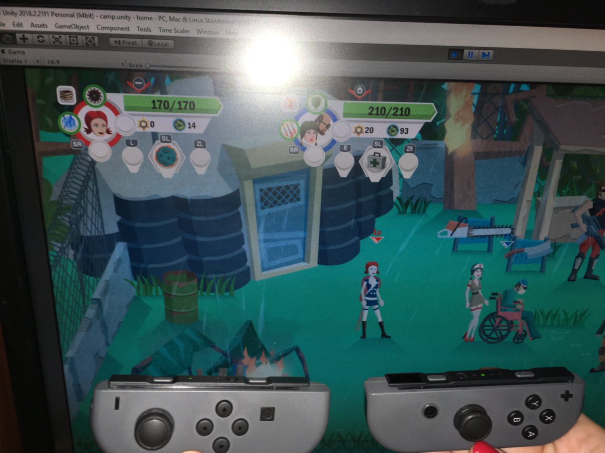 Switch Joy-Con support in co-op PC version

Released date: May 8th, Steam: store.steampowered.com/app/926390/Inf…

#infectedshelter #indiegame #streetsofrage #retrogaming 
#indiedev #gamedev #infection
#gamedesign #indie #gaming #NintendoSwitch #roguelike #roguelite #mortalkombat11 #deadcells