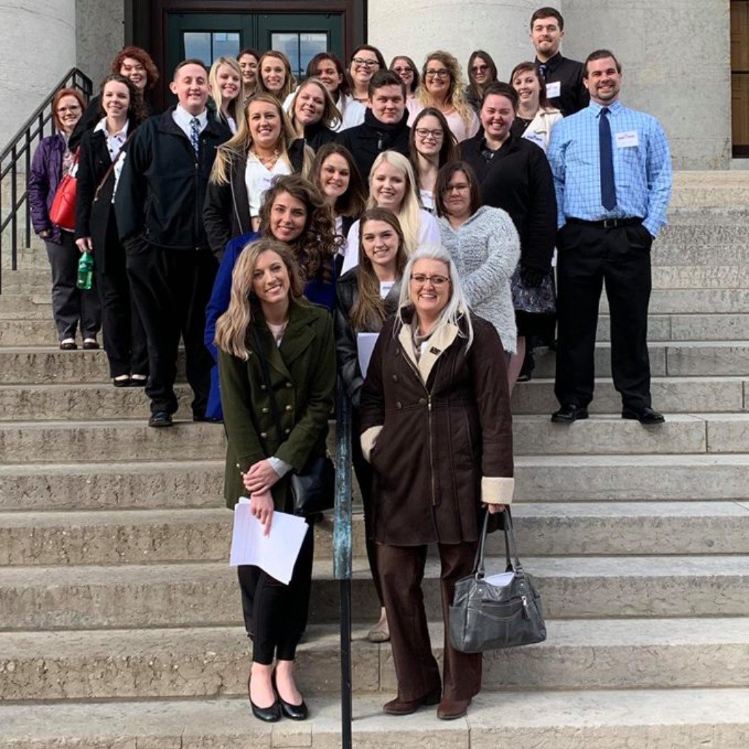 OUSouthern's tweet photo. We’re spotlighting #OHIOSouthern Nursing during #OHIOInDemandJobsWeek. Our faculty and students actively participate in advocacy for nurses and the profession of nursing. Each spring, our student nurses participate in Nurses Day at the State House in Columbus. #OHIONursing https://t.co/xpKnF69W2A