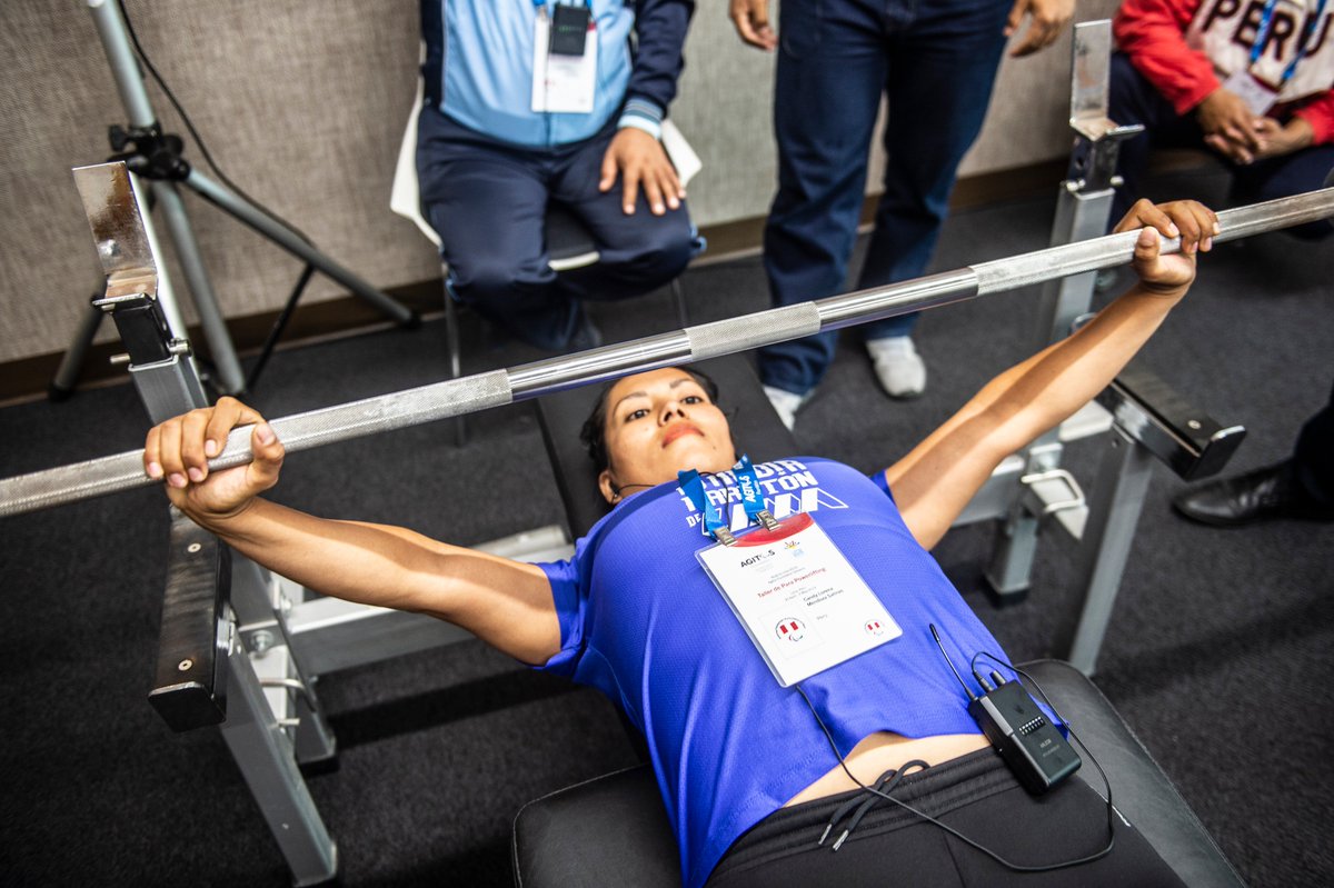 Agitos's tweet photo. Last week we held training camps and workshops for Para powerlifting &amp; Blind football technical officials and shooting Para sport coaches &amp; athletes in Lima 🇵🇪 The purpose of the #RoadToLima is to increase the number of participants &amp; countries represented in the @Lima2019Juegos https://t.co/YwfB15W4B1