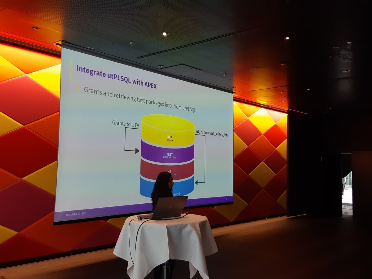 beckerman_maik's tweet image. #utPLSQL has an easy to use API. Use ut_runner.get_suites_info to get list of all your tests in your database. #apexconn19