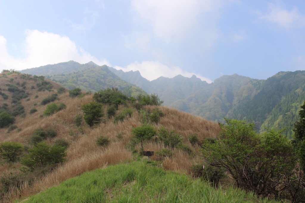 開聞岳
屋久島方面
久住山、中岳
根子岳