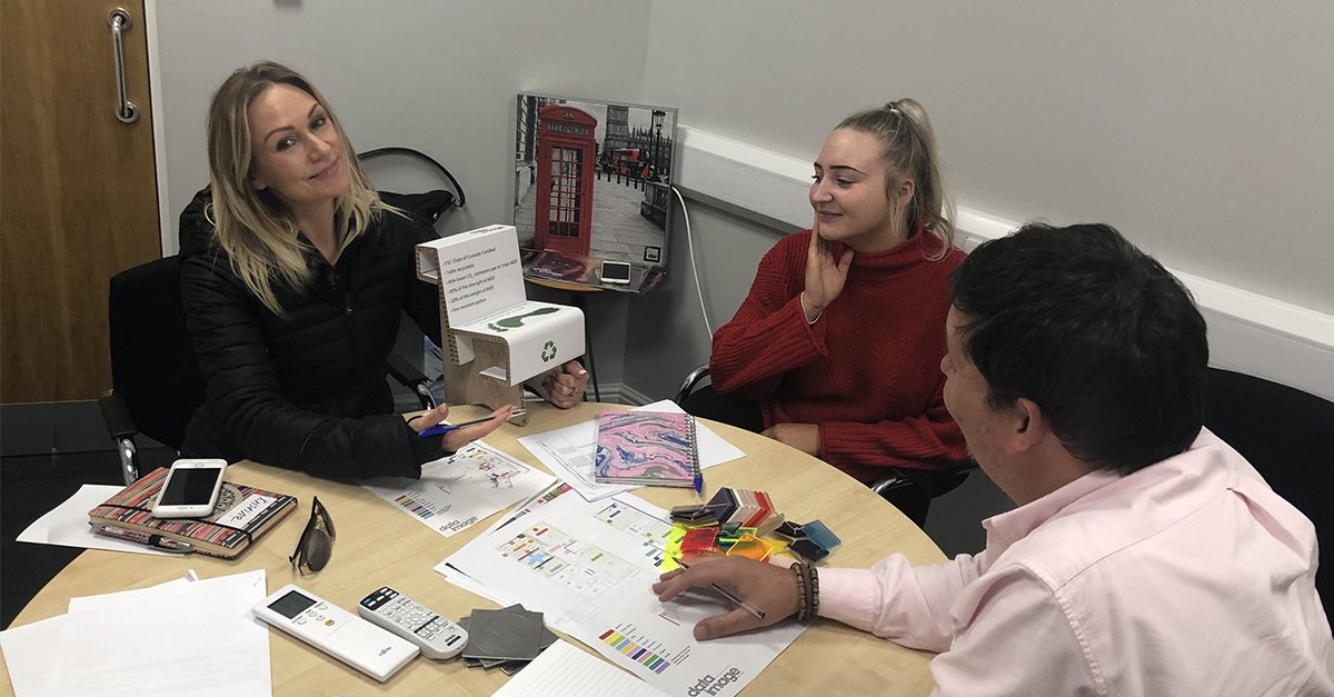 dataimagegroup's tweet image. We’ve been busy at our #DataImage facility recently working with @RugbyBenCohen and @KRihanoff exploring #print and #cardboardengineering opportunities for their new venture 🌱