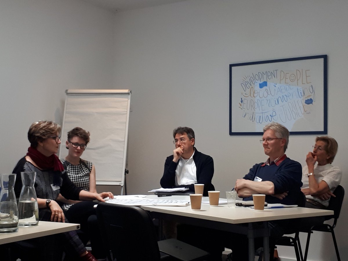 MichelleEUpobal's tweet photo. Exploring what a person-centred approach to #ActiveInclusion programming would look like with #ESFThematicNetwork today in Brussels @AEIDL @pobal @ESF_Ireland https://t.co/YOXUjnRjRe