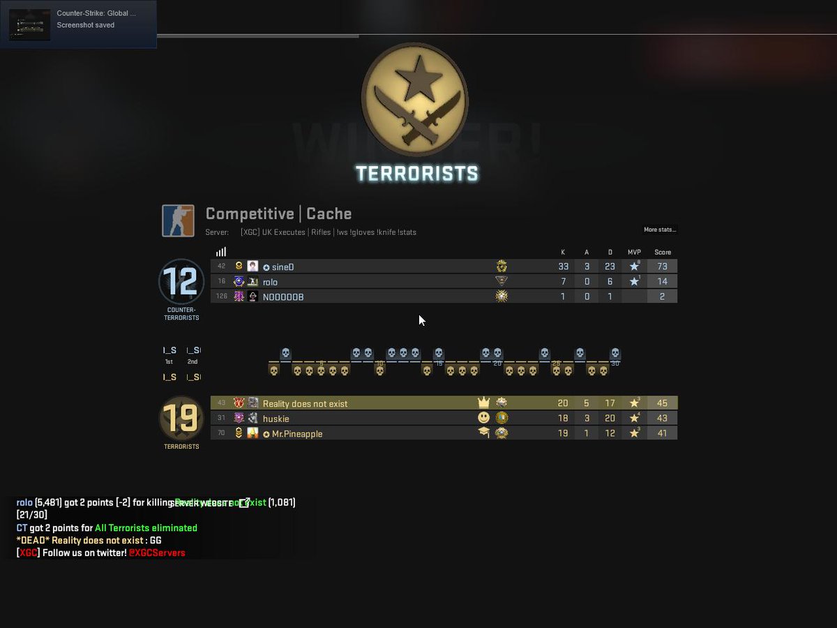 PeaceFlower17's tweet photo. Decided to play some cs after a long while, was quite enjoyable I must say #CSGO #cs https://t.co/1rKFsnkqJo