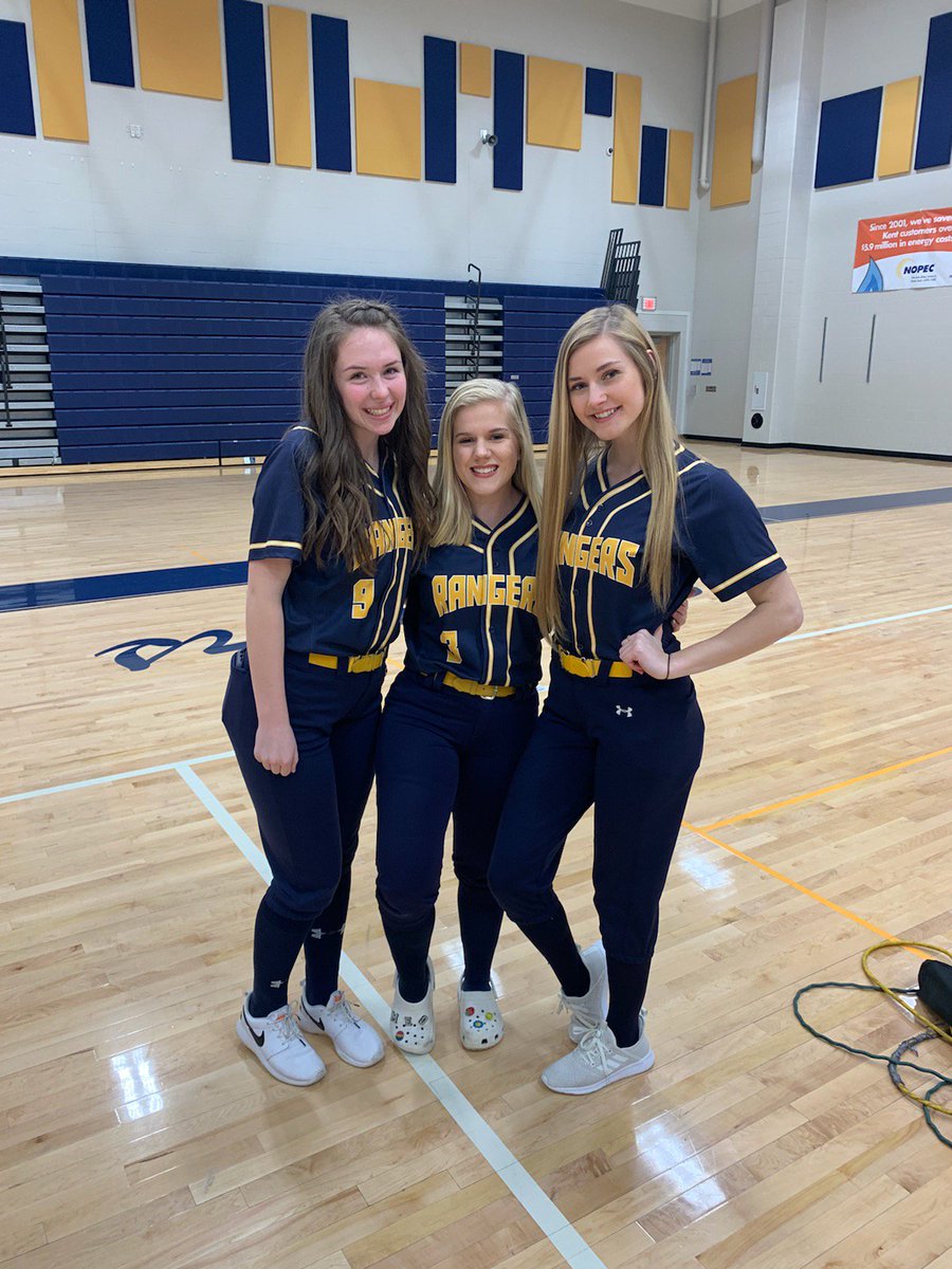Ranger Nation, tonight is Varsity Softball Senior Night honoring our 3 Seniors, Hailey Ables #1,  Megan Knight #3, and  Anna Lengel #9. Senior recognition starts <a href="/4/">w</a>:15 followed by game <a href="/4/">w</a>:30. Let's send these ladies off with a big Ranger Nation Thank you!