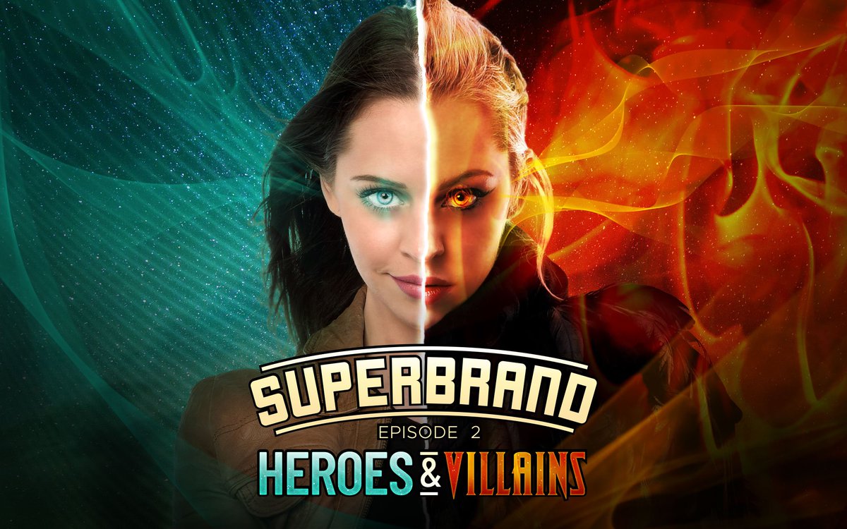 NewRealmWorld's tweet photo. 🦹‍♂️🦸‍♀️Superbrand Series🦸‍♂️🦹‍♀️
Episode 2: Heroes and Villains explores why you must create powerful associations to help win the perfect place on the battlefield for brand success. 
Read more here https://t.co/Y3evUjZo52 
#brandpositioning #brandstrategy https://t.co/A4g8p3gDtK
