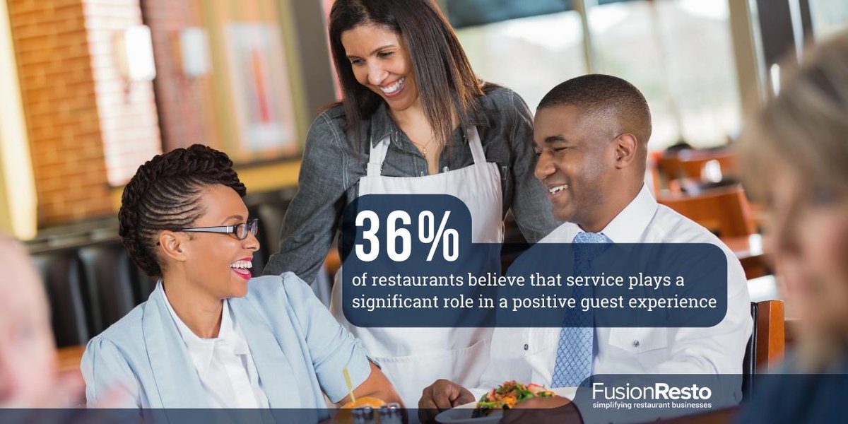 rancelab's tweet photo. A positive guest experience can be initiated through efficient and speckless customer service attending to their every need and meeting them with finesse. #RestoStatistics https://t.co/1LEKq9bod6